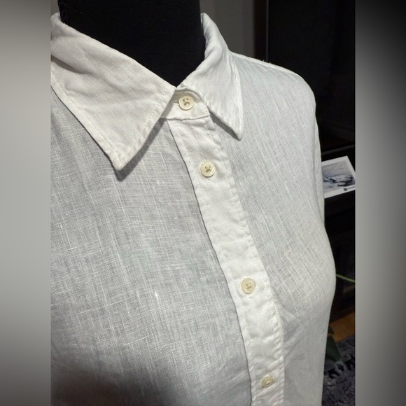 Ralph Lauren Linen Button Down Shirt - Picture 3 of 8